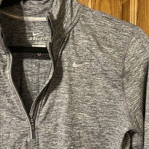 Nike Heather Gray Dri-FIT Jacket
